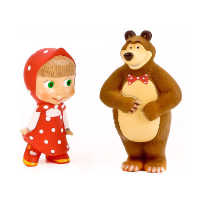 Набор игрушек для купания Маша и Медведь Играем Вместе 3R-35RMM